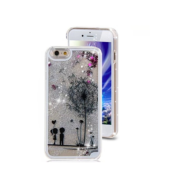 iPhone 6 Plus CaseCrazy Panda 3D Creative Liquid Glitter Design iPhone 6 Plus Liquid lovers